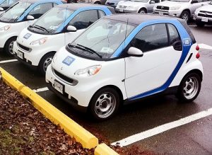 car2go vehicles